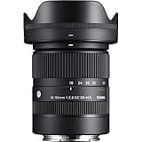 Sigma 18-50mm f/2.8 DC DN Contemporary Lens for Sony E-Mount APS-C Mirrorless Cameras – Bundle with 3PC Filter Kit, 6PC Gradual Filter Set, Lens Pen, Dust Blower, Cleaning Kit & Many More