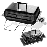 GasOne GPT-25 Propane Burner Gas Grill with Foldable Legs – Portable Grill Propane BBQ Grills with Adjustable Regulator – Heavy Duty Metal Construction – Easy to Assemble, Compact Foldable Design