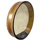 Ocean Drum, Percussion Instrument for Music and Rhythm Play (Brown-S)
