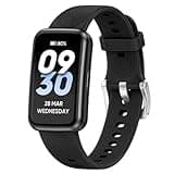 Pedometer Watch No App/Phone Required Slim Fitness Tracker, 30 Meters Waterproof 1.47'' Smart Watch, Heart Rate & Blood Oxygen Monitor Step Counter for Men Women