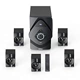 Bobtot Home Theater System Wireless Rear Satellite Speakers 800W 6.5 inch Subwoofer 5.1/2.1 Channel Surround Sound Systems with ARC Optical Bluetooth Input