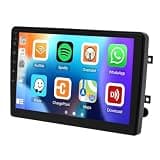 2GB+32GB 7 Inch Touschscreen Car Radio for Ford Windstar 2004-2007 with Wireless CarPlay Android Auto Double Din Car Stereo Head Unit with GPS Bluetooth WiFi FM RDS SWC Camera