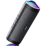 Bluetooth Speaker, 20W HD Sound, Portable Wireless, IPX5 Waterproof, Up to 24H Playtime, TWS, for Home/Party/Outdoor/Camping/Beach Essentials, Birthday Gift for Fathers Day Men Dad Husband (Black)