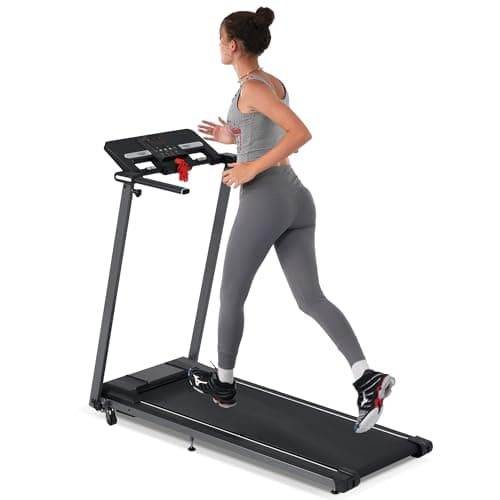 Treadmills for Home, Portable Foldable Incline with Armrest Treadmill Exercise Walking Pad, 2.5HP Walking Treadmill with 0.5-7.5MPH 265LBS Capacity for Walking Running,A-1