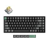 Keychron K2 Ultra 8K 75% Wireless Mechanical Keyboard, Hot-Swappable Keyboard, Apex Banana Switches, 760h Battery Life, Bluetooth/2.4GHz/Wired, PBT Keycaps, ZMK Programmable, RGB, Mac Windows Linux