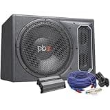 PowerBass PBMPP112 12 inch Single Subwoofer System with Amplifier