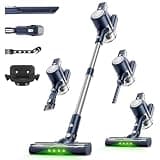 Cordless Vacuum Cleaner, 30KPA Suction for Hard Floors & Low-Pile Carpets
