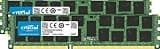Crucial CT2K16G3R186DM 32GB Kit (16GBx2) DDR3 1866 MT/s (PC3-14900) RDIMM 240-Pin Memory for Mac Pro Systems (Late 2013)