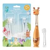 Papablic Toddler Sonic Electric Toothbrush for Aged 2-4 with 2 Replacement