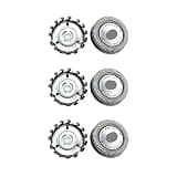 3 Pack Replacement Shaving Heads Compatible with Philips HQ20 HQ22 HQ26 HQ200 HQ220 HQ262 HQ2 HS100 HS105 HS106 HS135 HS155 HS308 HQ2810
