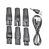 8 PCS Power 5V Replacement Charger USB Adapter Cable DC Converter Universal For All Kinds Of Electric Shaver Hair Clippers(A3)
