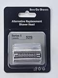 Save Our Shavers Blades for shavers Alternative Replacement Shaver Head Series 5 Cassette 52S for All Series 5 Shavers 5090/5190cc, 5040/5140s, 5030s, 5147s