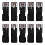 PNY 16GB Attaché 3 USB 2.0 Flash Drive, Black (Pack of 10)