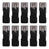 PNY 16GB Attaché 3 USB 2.0 Flash Drive, Black (Pack of 10)