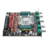 HURRISE YS S350H 2.1 Channel Bluetooth Power Amplifier Board with Chip 220Wx2 + 350W Output, Customizable Bass and Treble Control, Support DC 18V-38V, Perfect for Home Audio