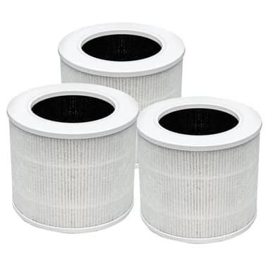 Replacement Filter,Compatible For LEVOIT,Core Mini/Core200S/Core300/Core300P/Vista200/Core600S/Core600SP Air Purifier(Core Mini 3Pcs)