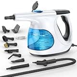 3s Instant Heat-up Handheld Steam Cleaner for Home, High-pressure Portable Steam Cleaner with 3-Level Control & Self-clean & Safety Lock (Natural White)