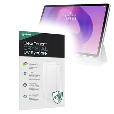 BoxWave Screen Protector Compatible With Lenovo IdeaTab Plus - ClearTouch Crystal Anti-UV EyeCare (2-Pack), Filters out Harmful Blue Light Reduce Fatigue
