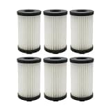 EDETUPCXF Filters and Sponges ,Compatible with Ariete Electric Broom Handy Force 2761 2759 RBT, ,Compatible with Cecotec Conga Thunderbrush 520 550 560 Vacuum Cleaner(6PCS)