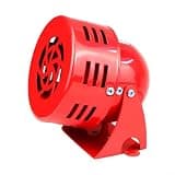 High- Alarm Factory Dc Site 24v 12v 220v Construction Loud Having Red Buzzer Siren Ac Motor Ac 110v(DC 12V)