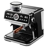 GTANND Fully Automatic Espresso Machine, Home Use, Steam-Powered Milk Frother, And Coffee Maker, 20 Bar High-Pressure Extraction, 3.5l Water Tank, For Cappuccino, Latte & Macchiato