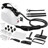 LoveBeat Multipurpose Household Steam Cleaner, 1500W High-Power Steam Mop with 4 Bar High Pressure, Fast 5-Min Preheating, Full 21-Piece Accessory Kit, All-Round Steam Cleaning Tool for Floors