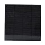 Mtlavishness Solar Panel Portable Monocrystalline Silicon DIY Solar Charging Panel 6V 4.5W Class A Photovoltaic Panel 165x165MM with High Conversion Efficiency for Solar Garden