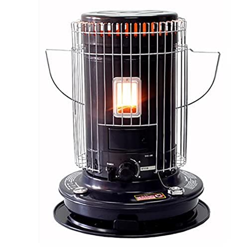 KARAOT Kerosene Heater Household Indoor Heater 6920W, for Camping/Patio/Deck/Home 7.8L,Portable Stove with Automatic Flameout Safety Device (Black)