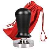 OISNGWNG Calibrated Coffee Tamper 51/53/57/58mm Flat Base, 304 Stainless Steel Professional Barista Espresso Machine Tools