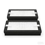 Molvgoc Replacement Air Filters Compatible with EYE-VAC EVA-WSC Air purifer,Activated Carbon & H13 HEPA filter,2pack
