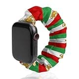 State Flag of Iran Stretchy Watch Band for Iwatch 44mm 42mm 40mm 38mm Elastic Scrunchies Wrist Strap