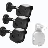 Wall Mount for Blink Outdoor 4 (4th Gen) and 3rd Gen Camera, 3 Weatherproof Housings and 360° Adjustable Brackets with 1 Outlet Mount for Blink Sync Module XR, 7-in-1 Security Kit (Black)