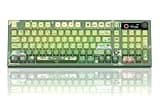 Womier L98 Frog Wireless Mechanical Creamy Keyboard with TFT Screen & Knob