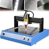 PtaTritious Dot Peen Marking Machine for Metal, Electric Metal Marking Machine, Letter Tag Nameplate Engraver Device, for Mark Fixed Character Serial Number VIN 400W