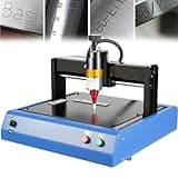 PtaTritious Dot Peen Marking Machine for Metal, Electric Metal Marking Machine, Letter Tag Nameplate Engraver Device, for Mark Fixed Character Serial Number VIN 400W