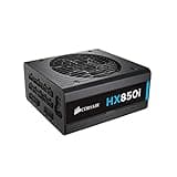 CORSAIR HXi Series, HX850i, 850 Watt, 80+ Platinum Certified, Fully Modular - Digital Power Supply