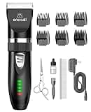oneisall Quiet Cat Clippers for Matted & Long Hair 2-Speed Cat Grooming Kit