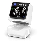 Automatic Electronic Blood Pressure Monitor, 22-40 CM Blood Pressure Cuff, 3 Users*199 Memories, Arm Blood Pressure Monitors for Home Use, Backlit Large LED Screen, BP Monitor (White)