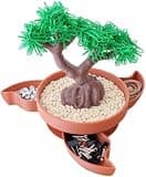 Forgecore Office Supply Bonsai, 3D Printed Desktop Organizer Tree, Creative Bonsai Desk Decor with Hidden Storage Drawers, Magnetic Paperclip Holder Leaves for Home and Office Supplies