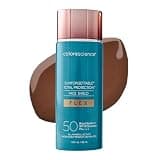 Colorescience Flex Tinted Mineral Sunscreen SPF 50, Tone-Adapting Buildable Coverage with Zinc Oxide, Environmental Defense Against Blue Light & Pollution, For All Skin Tones, 1.8 fl. oz., Rich Deep