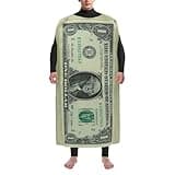 Tanxier Dollar Costume,Halloween Adult Cash Costume,Funny Bill Costumes For Men Women,Money Maker Dress Up Outfit