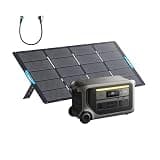 Anker SOLIX F3000 Portable Power Station with 400W Solar Panel, 3,072Wh,6,000W Recharging, Solar Generator for Home Use, Expandable to 24kWh, For Outages, Camping, RVs, and Emergencies