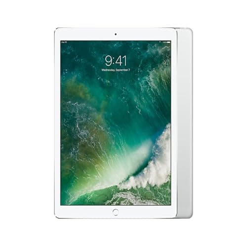 Apple iPad Pro (128GB, Wi-Fi, Silver) 12.9in Tablet (Renewed)