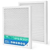DR90 Replacement Filter for Honeywell DR90 DR120 & Santa Fe Advance 90 100 120 (50070171-002), 14x17.5x1.75 MERV 13 Pleated Media for Basement & Crawl Space Dust, 2-Pack