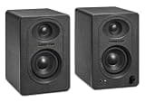 SAMSON MediaOne MX3BT Powered Studio Monitors w/3 Inch Polypropylene Woofers and Bluetooth