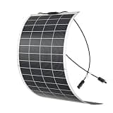 200-watt Flexible Solar Panel Featuring 18BB monocrystalline Cells; Lightweight and Ultra-Thin, Ideal for Boats, Balconies, Rooftops, Yachts, and Uneven Surfaces