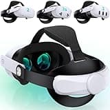 DXKK Head Strap for Meta Quest 3S/Quest 3/Quest 2, Enhanced Comfort VR Headset Strap with Quick-Switch Reality Design, Adjustment Dials