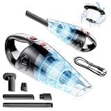 Cordless Hand Held Vacuum Cleaner - Handheld Vacuum Cleaner with Washable Filter, Lightweight & Low Noise, Clean Dust & Hair Fastly