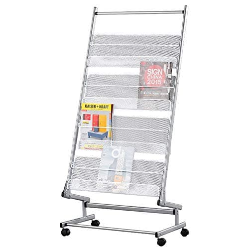 ALF Bookshelf Bookshelf, Floor Display Stand, Office Magazine Shelf Floor-Standing Bookcase (Size : 13836)