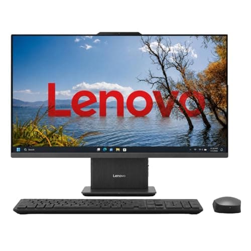 Lenovo IdeaCentre All-in-One Business Desktop, 27" FHD 100Hz Display, Intel Core i7-13620H(12Core, 20Threads), 64GB DDR5, 1TB SSD, External Monitor Support, Wireless KB & Mouse, Windows 11 Pro